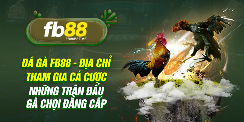 Đá gà Campuchia tại FB88